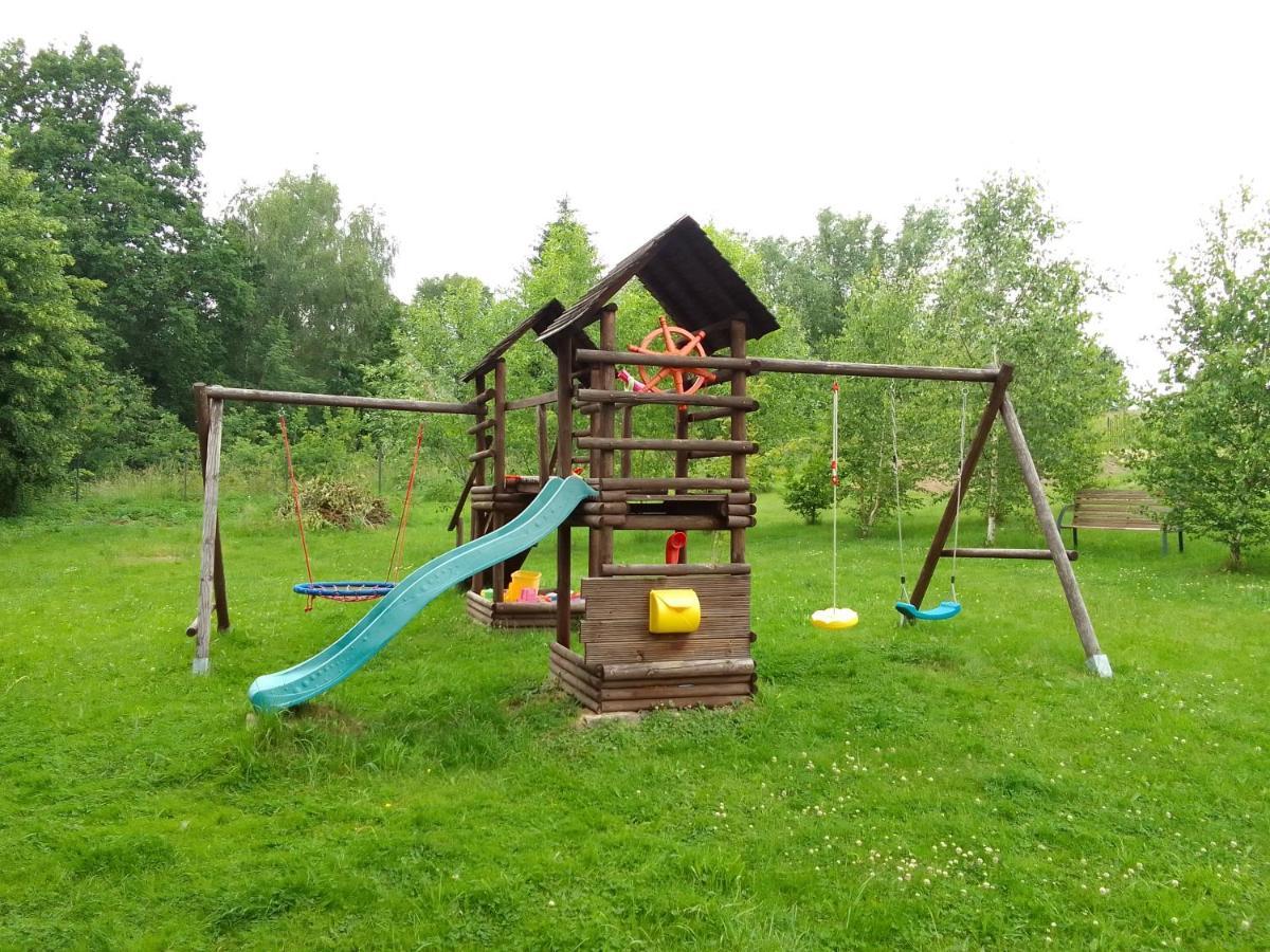 Szalas W Gorach Izerskich, Blisko Swieradow Zdroj I Zamek Czocha, Agroturystyka, Ogrzewanie, Klimatyzacja , Plac Zabaw, Ognisko Z Rusztem I Kijkami, Zywe Zwierzeta, Latem Basen Mirsk Exterior foto