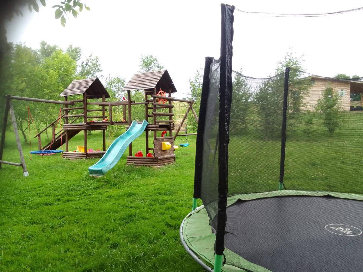 Szalas W Gorach Izerskich, Blisko Swieradow Zdroj I Zamek Czocha, Agroturystyka, Ogrzewanie, Klimatyzacja , Plac Zabaw, Ognisko Z Rusztem I Kijkami, Zywe Zwierzeta, Latem Basen Mirsk Exterior foto